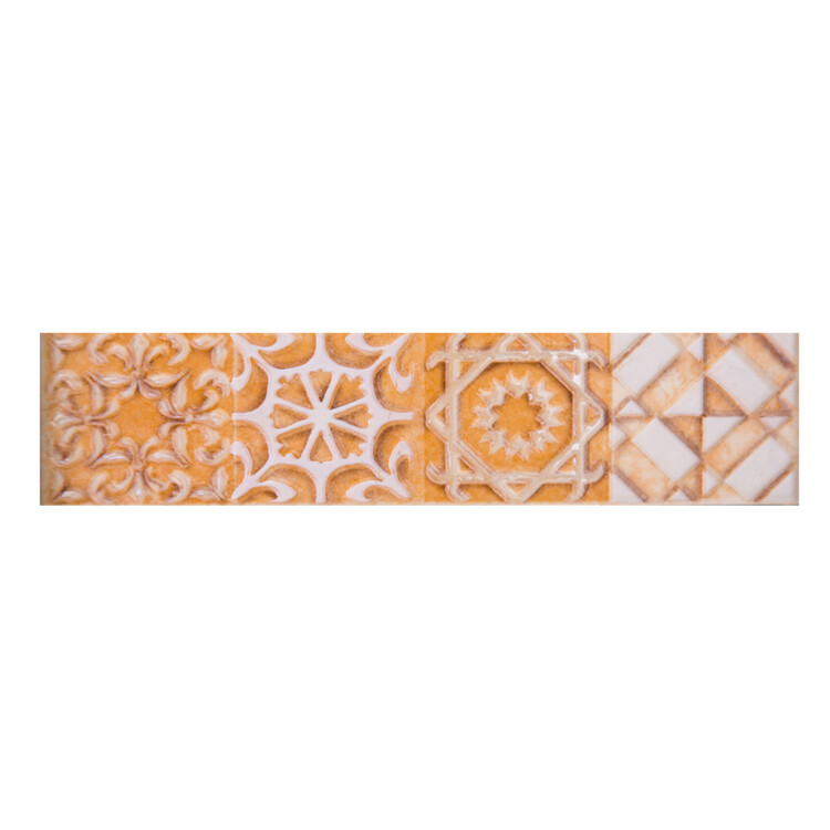 PM91001-1 Brint Beige: Ceramic Border Tile 05.0x20.0
