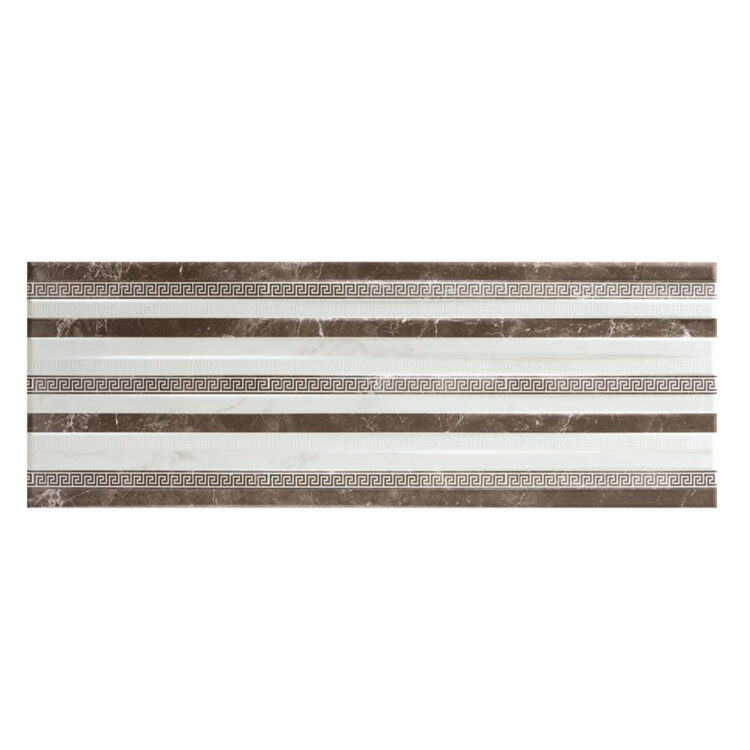 Atrium Ara Band 1: Ceramic Decor Tile 25.0x70.0