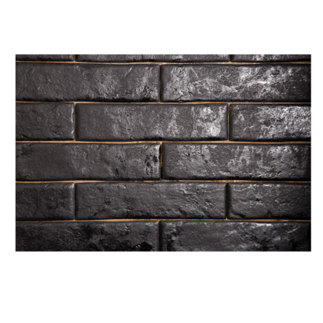 Brickwall Negro: Matt Granito Tile 7.0x28.0