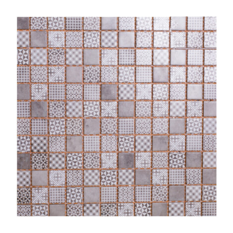 LA18197C: Glass Mosaic Tile 30.0×30