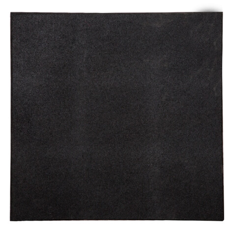 Black Rubber Tile 50x50x2cm 1