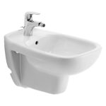 Duravit: D-Code: Bidet Wallhung with OF and 1TH : 54.5cm #22571500002
