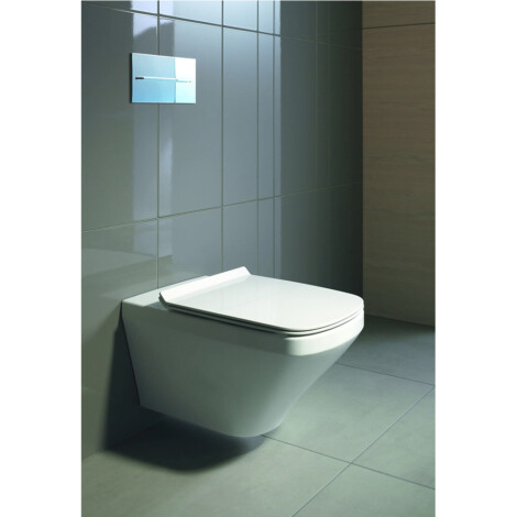Duravit: DuraStyle Eco: Seat Cover: Soft Close, With Steel Hinges: White #0020790000