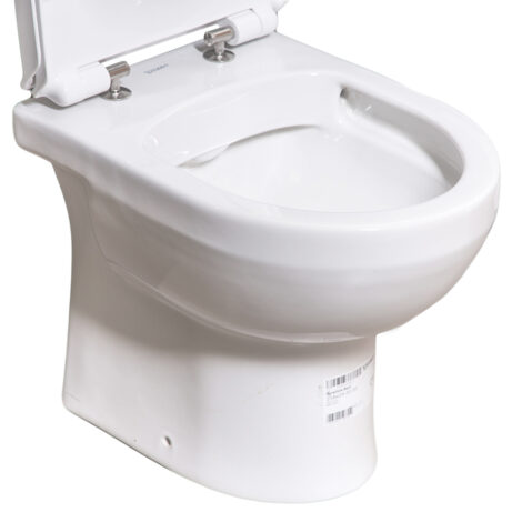 Duravit: Durastyle Eco: Floor Standing WC Pan: Rimless 48cm, White #2184090000 1