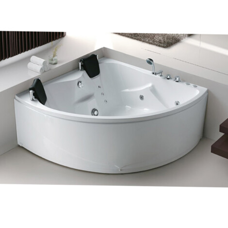 FSHN: Massage BathTub : 1500x1500x600mm : White #D-3008