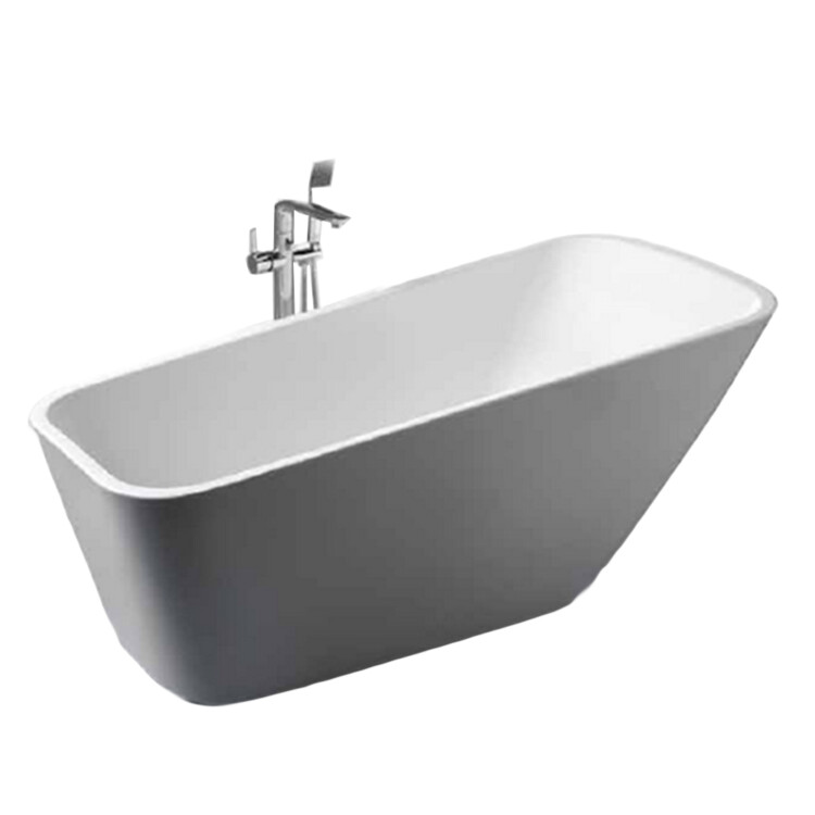 FSHN: Freestanding BathTub: 170x80x66cm: White #D-8065