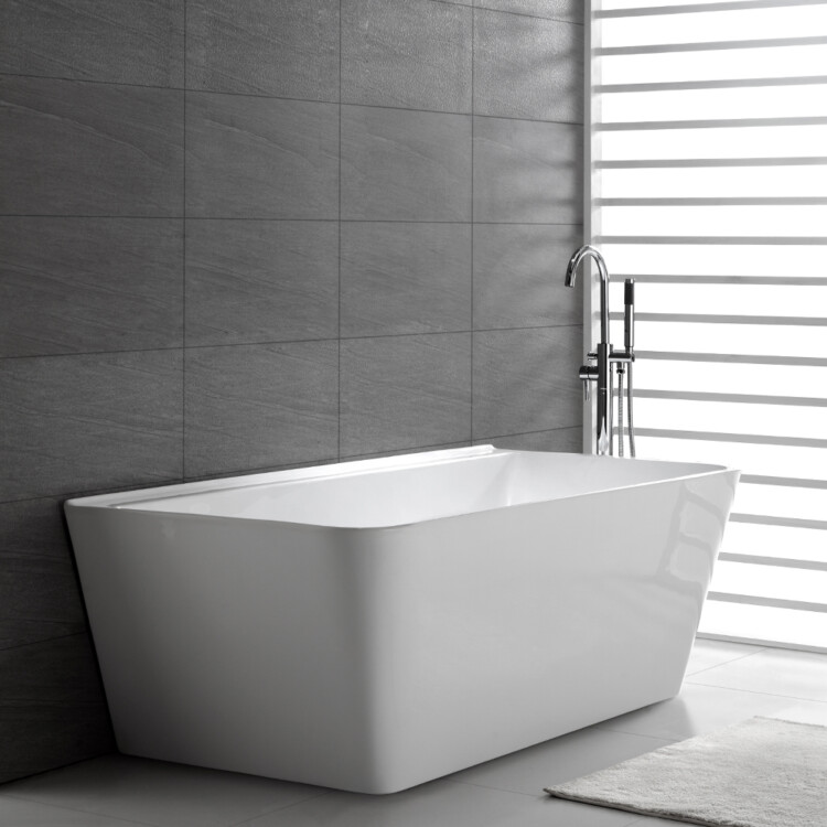 FSHN: Freestanding BathTub: 170x80x58cm: White #D-8072