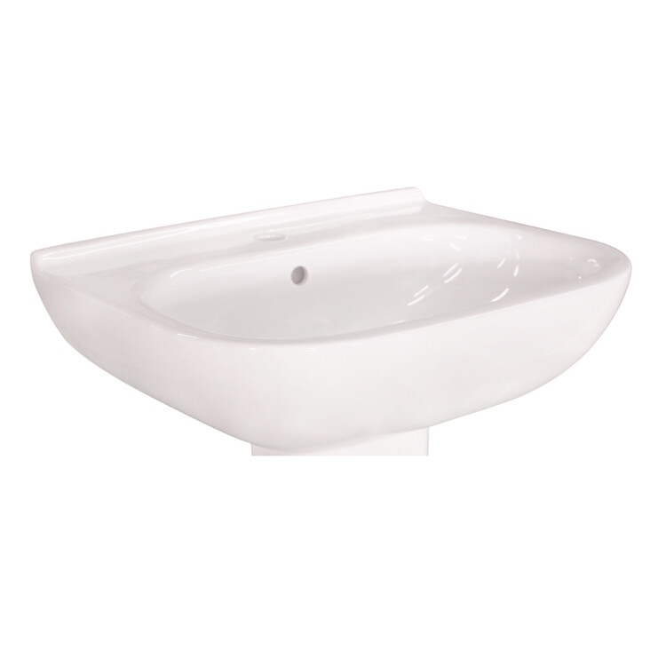 TAPIS Elodie: Washbasin 55x46.5cm: White #L10128
