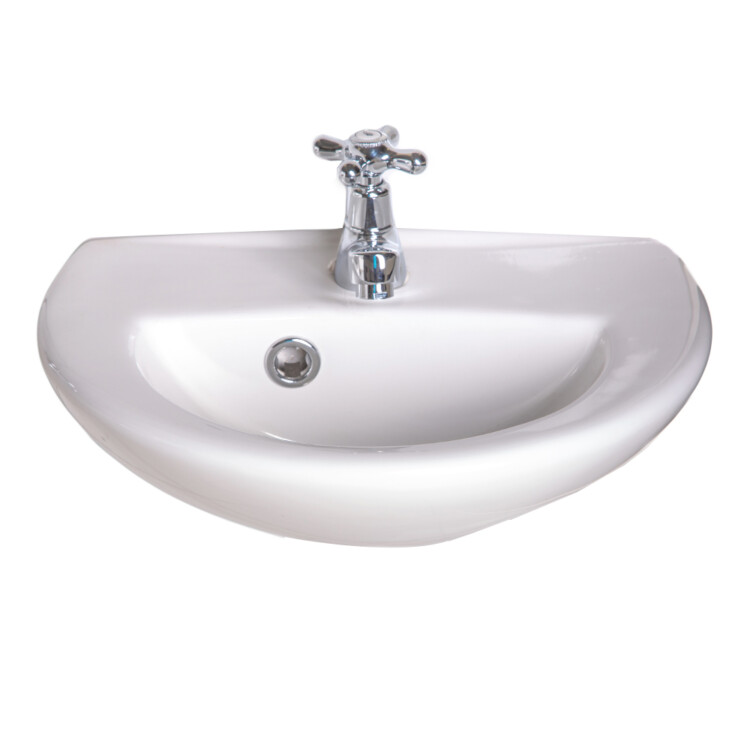 Nova Eros : Washbasin, White #LH1072A