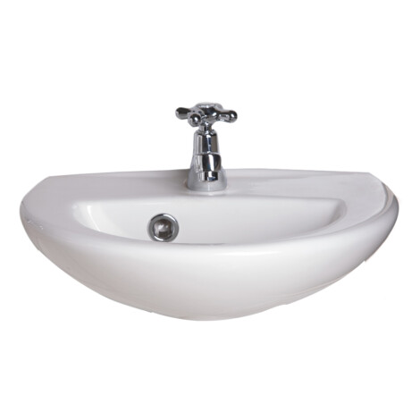 Nova Eros : Washbasin, White #LH1072A