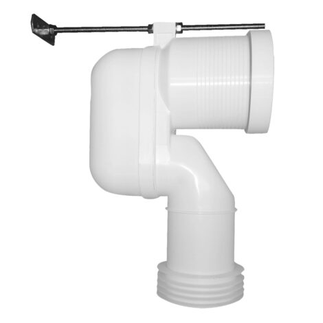 Duravit: Vario Connecting Bend For Vertical Outlet #8990250000 1
