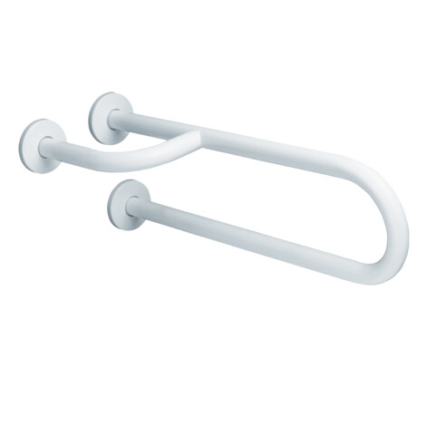 Mediclinic : Wall Grab Bar, Right : White #BFD600 1