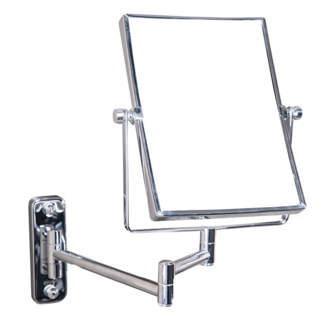 TAPIS: Shaving Mirror With Brass Frame #1401 1