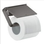 Hansgrohe Axor: Toilet Roll Holder Brushed Black C.P Ref. 42836340