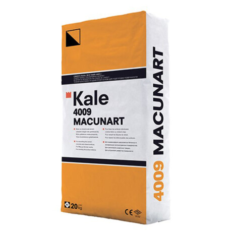 Kalekim: Macunart 4009 Smoothing Plaster for Interior and Exterior Application 20kg 1
