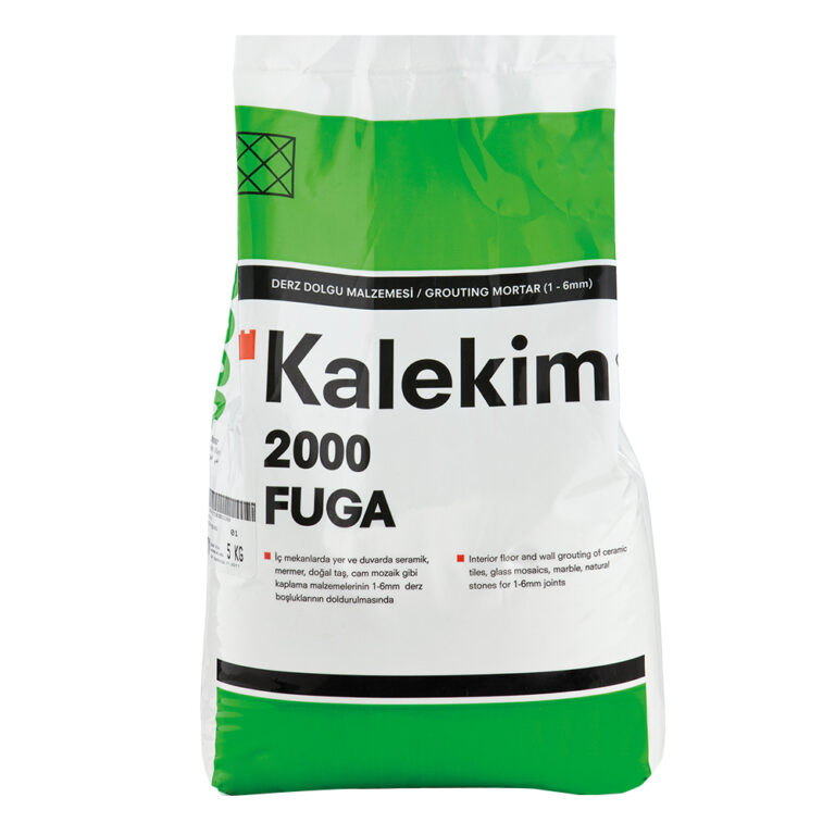 Kalekim Fuga White: Tile Grout: 5kg bag
 1