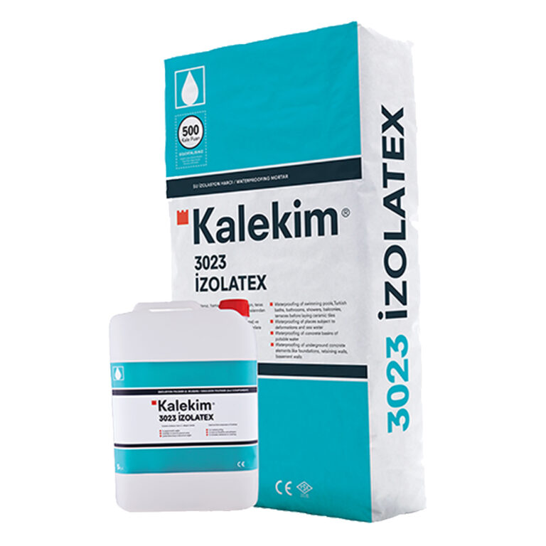 Kalekim: Izolatex 3023 Waterproofing Mortar 20kg +Solvent 5L 1