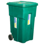 TopTank : Garbage Bin With Wheels, 360 Litres With Handle