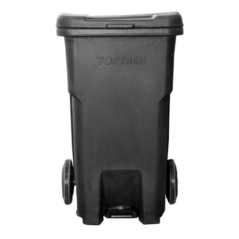 TopBin : Garbage Bin With Wheels, 90 Lts With Handle & Foot Pedal 1