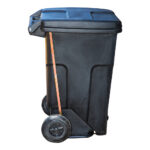 TopBin : Garbage Bin With Wheels, 90 Lts With Handle & Foot Pedal