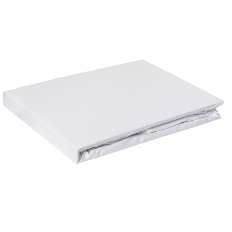 DOMUS: Fitted Queen Bed Sheet, 250T 100% Cotton: 180x200+30cm