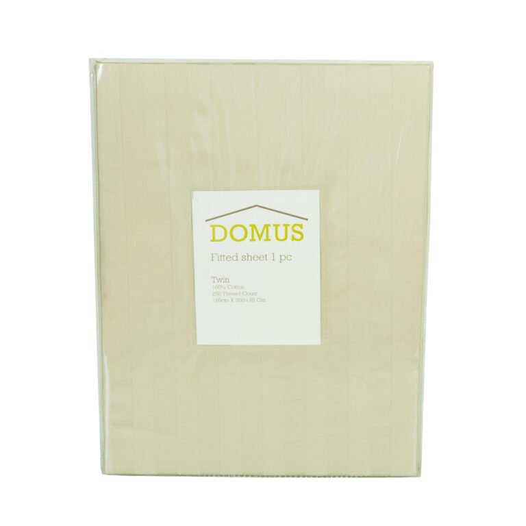 DOMUS: Fitted Twin Bed Sheet: 1pc, CST-2