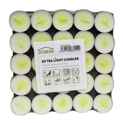 ALLBRIGHT Tealight Candle Set, 50pc: Ref