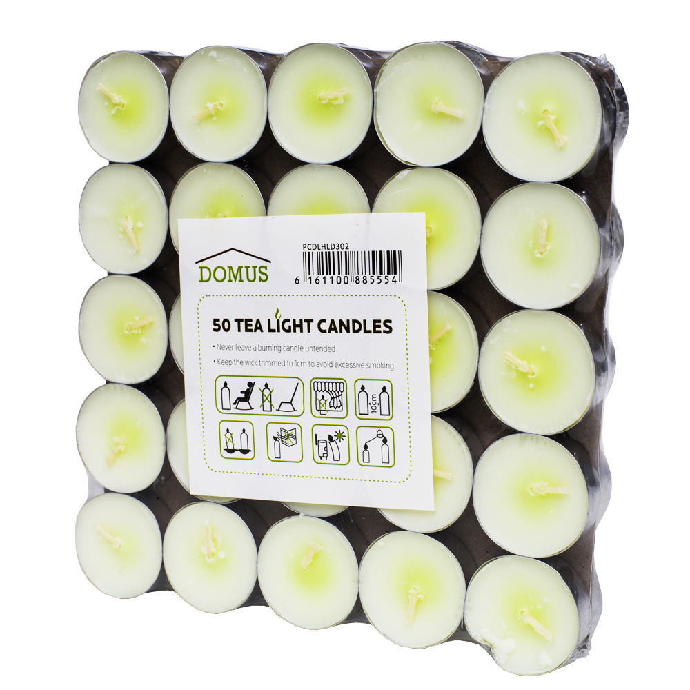ALLBRIGHT Tealight Candle Set, 50pc: Ref.5A3214