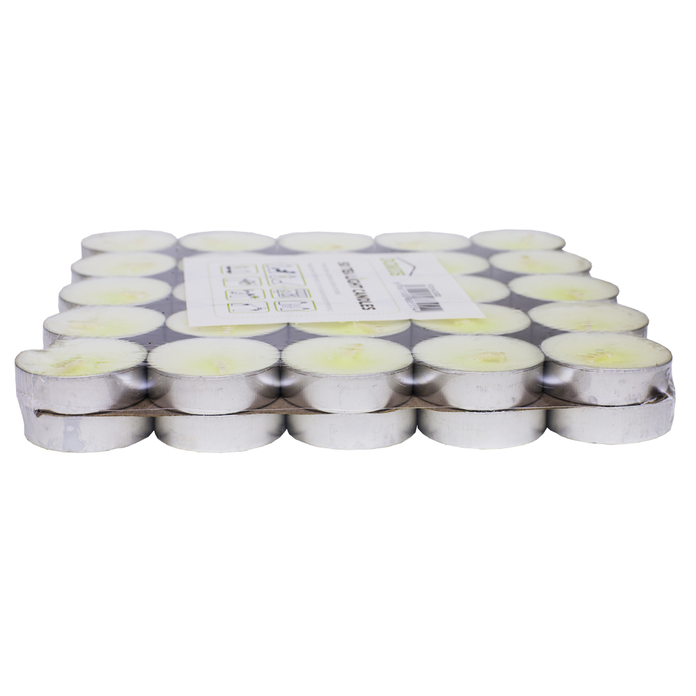 ALLBRIGHT Tealight Candle Set, 50pc: Ref.5A3214
