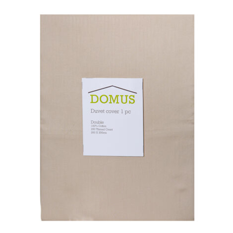 DOMUS: Duvet Cover: Double, 250 100% Cotton: 200×200 1