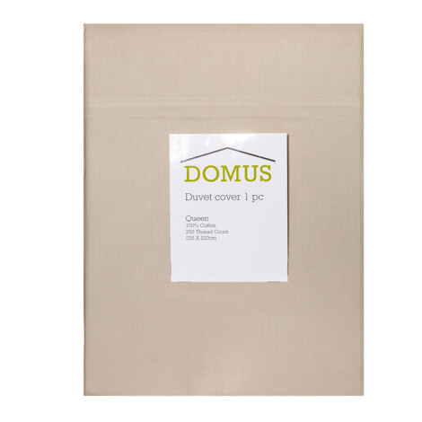 DOMUS: Duvet Cover: Queen, 250 100% Cotton: 225×220 1