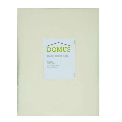 DOMUS: Duvet Cover: Queen, 250Tc 100% Cotton: 220x230cm 1