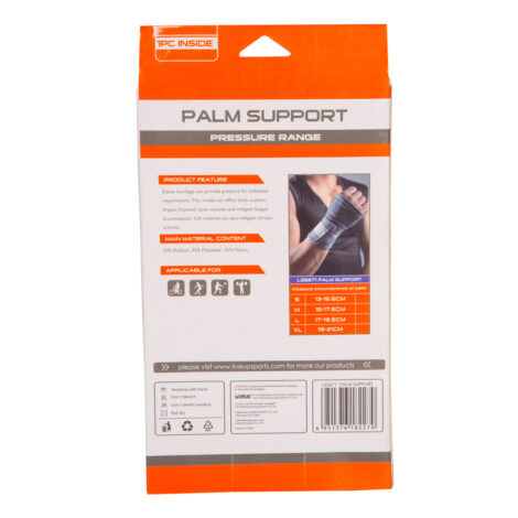 Live Up: Palm Support; Small/Medium #LS5671