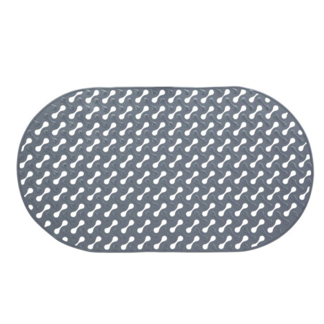 Cally Anti Slip Mat; (39×69)cm, Grey 1