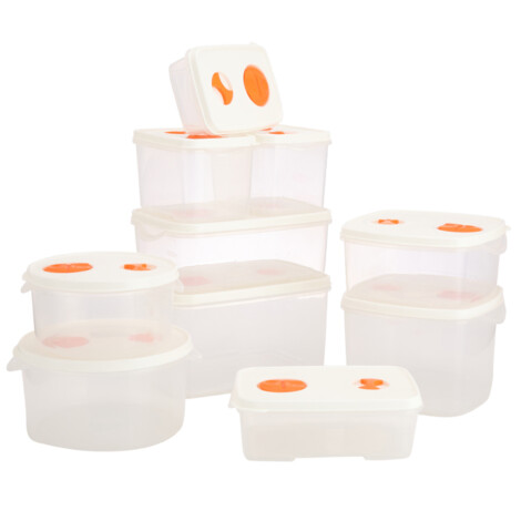 Index: K-Boxo Food Container Set + Lid; 20pcs #170104789 1
