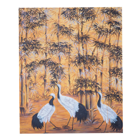 Oil Painting: Bambu Bangau: 100x120x4cm Ref