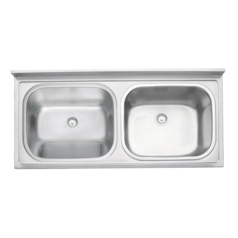 Tramontina: S/Steel Laundry Sink +1Bowl 120x55cm + Wst #94406117 1