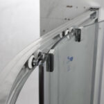NTH: Quadrant Shower Cubicle & Tray: 90x90x200cm #MY-4038BK