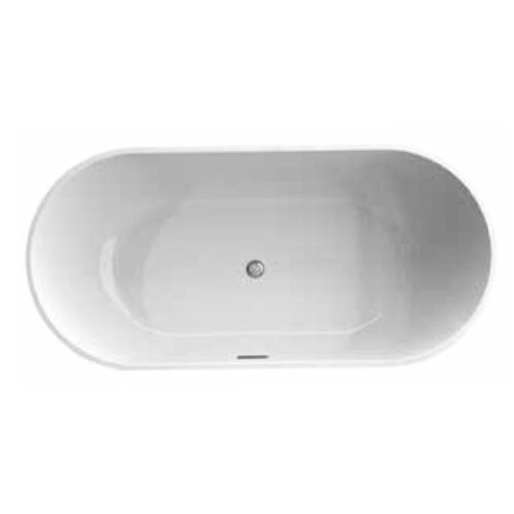 Trento: Freestanding Bath Tub: (168×80)cm, White 1