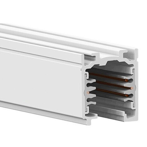 Global-Nordic Aluminium: XTS-4200-3 Lighting Track, 2 Meter Length, White 1