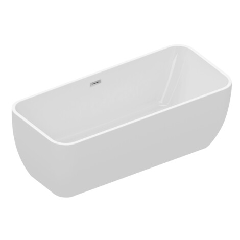 Eko N3: Freestanding Bath Tub With Panel: (170×75)cm, White 1