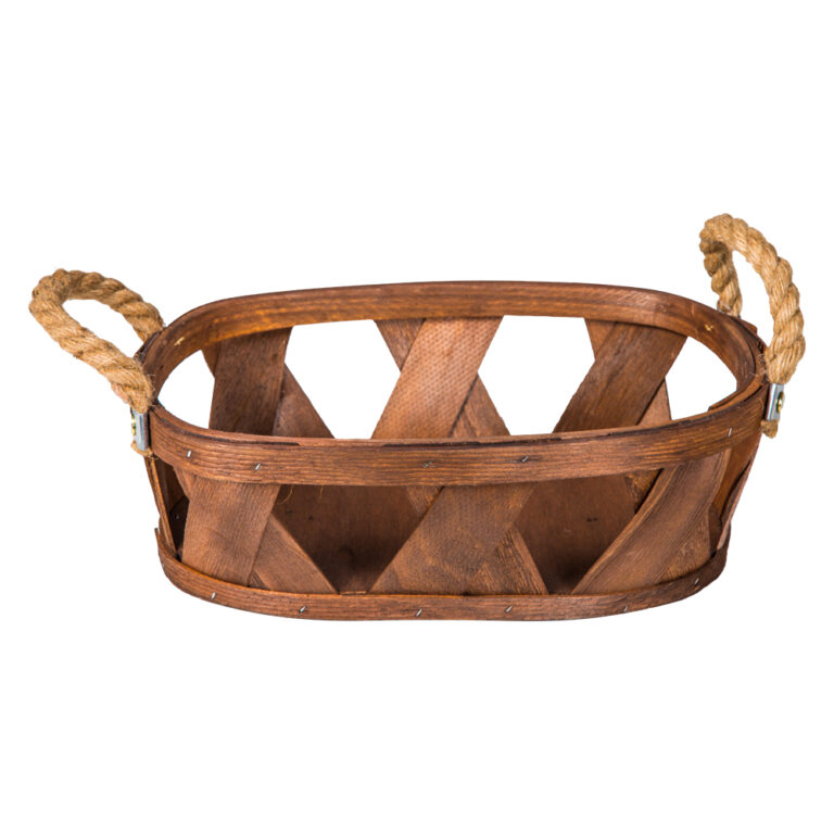 Domus: Oval Willow Basket: (32×22