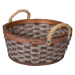 Domus: Round Willow Basket: (35x15)cm: Medium