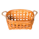 Domus: Oval Willow Basket: (37.5x27.5x16)cm: Large