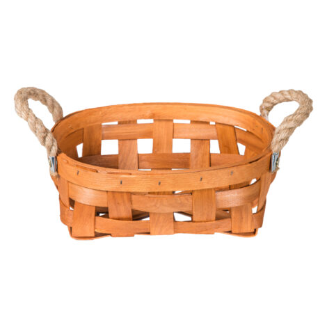 Domus: Oval Willow Basket: (27x18x10)cm: Small 1
