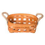 Domus: Oval Willow Basket: (27x18x10)cm: Small