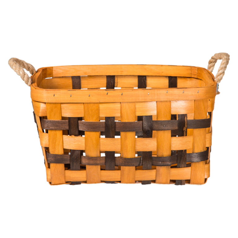 Domus: Rectangle Willow Basket: (39×24