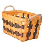 Domus: Rectangle Willow Basket: (39x24.5x23)cm: Small