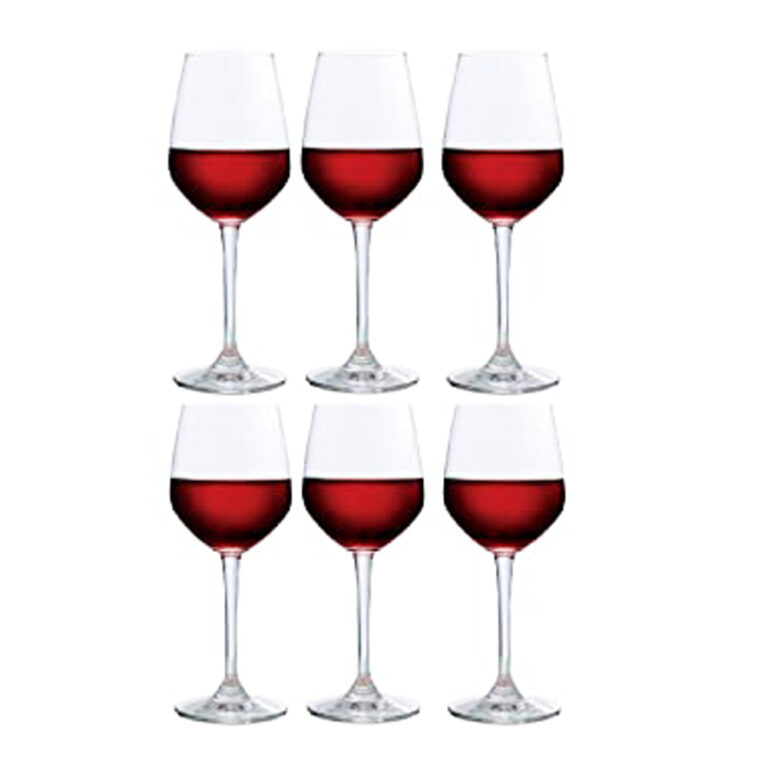 Lexington Red Wine: Wine Glass Set:6pc,455ml