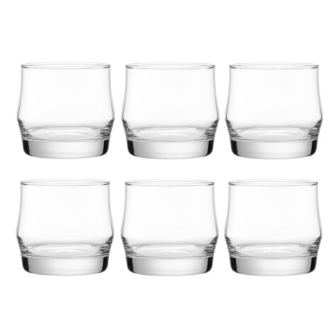 Scirocco Rock: Clear Glass Set: 6pc, 340ml 1